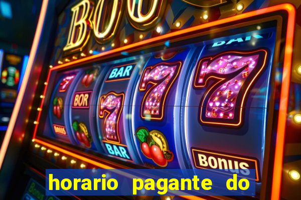 horario pagante do coelho fortune